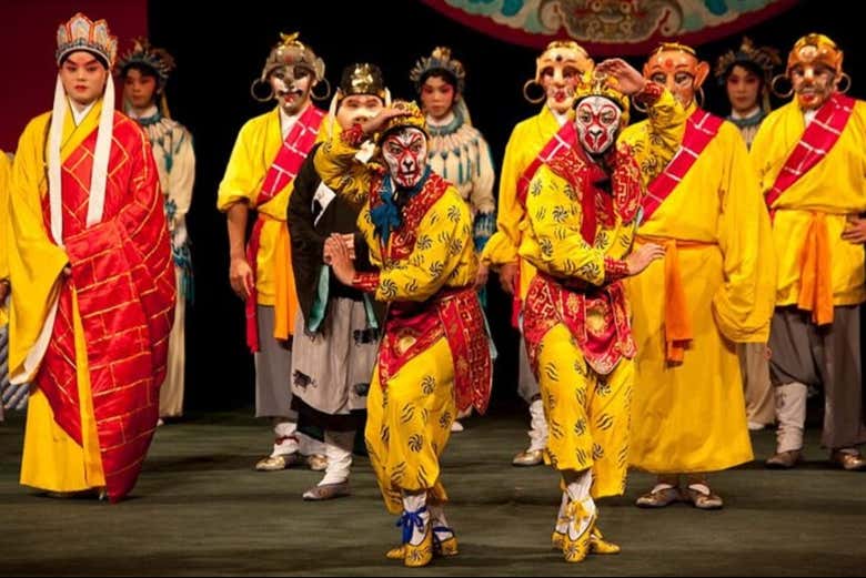 Ópera china en el teatro TaipeiEYE