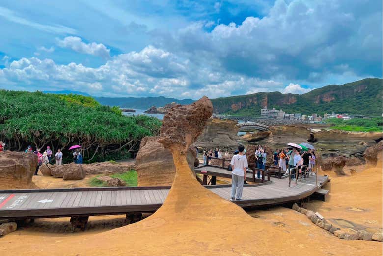 Excursión al parque de Yehliu, Jiufen y Shifen