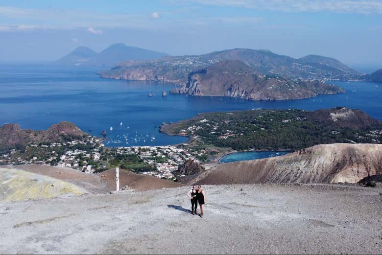 Trekking hasta el Gran Cráter de Vulcano