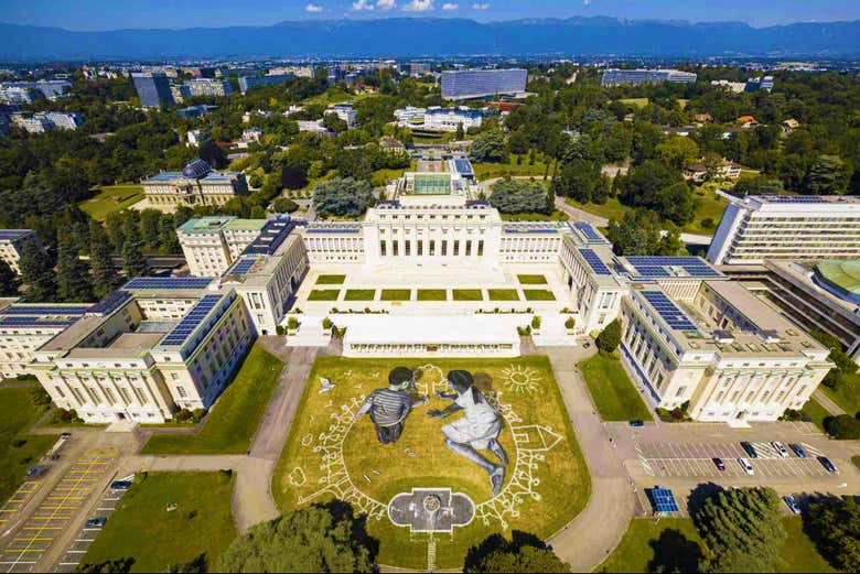 Tour panorámico por el barrio internacional de Ginebra