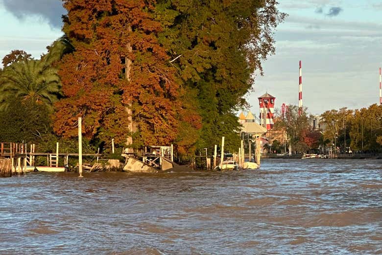 Paseo en velero por el Delta del Tigre