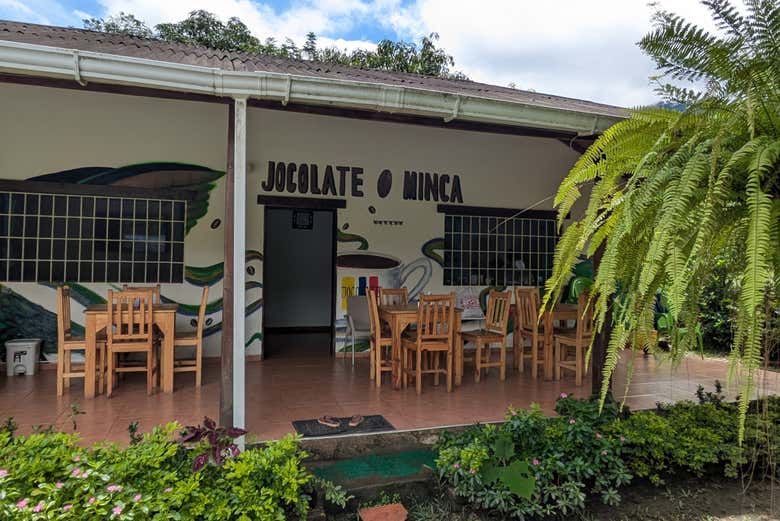 Taller de cacao en Casa Jocolate Minca