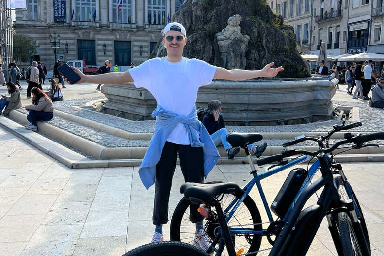 Tour en bicicleta eléctrica por Montpellier