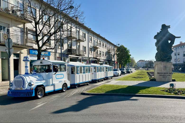 Tren turístico de Aveiro + Paseo en barco moliceiro