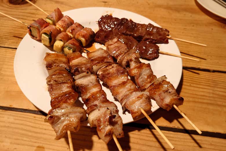 Tour de comida callejera por Fukuoka