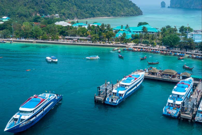Ferry de Phi Phi a Krabi