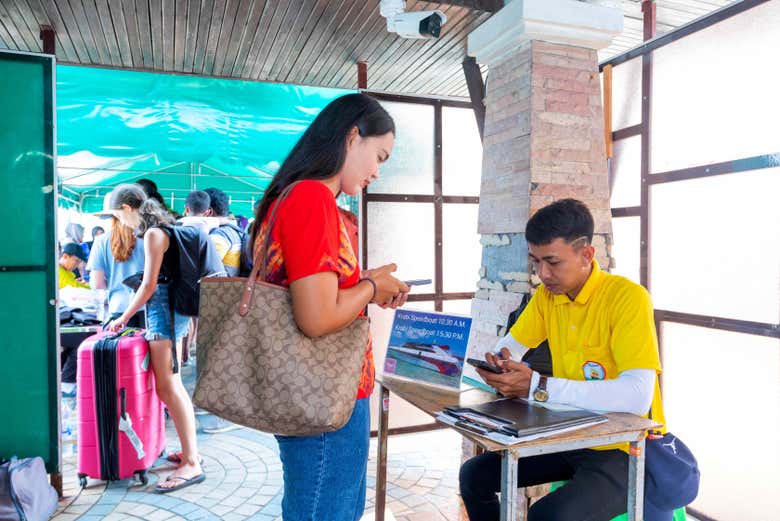 Ferry de Phi Phi a Krabi