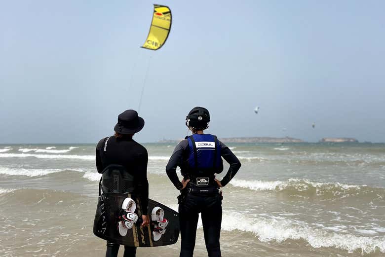 Curso de kitesurf en Esauira