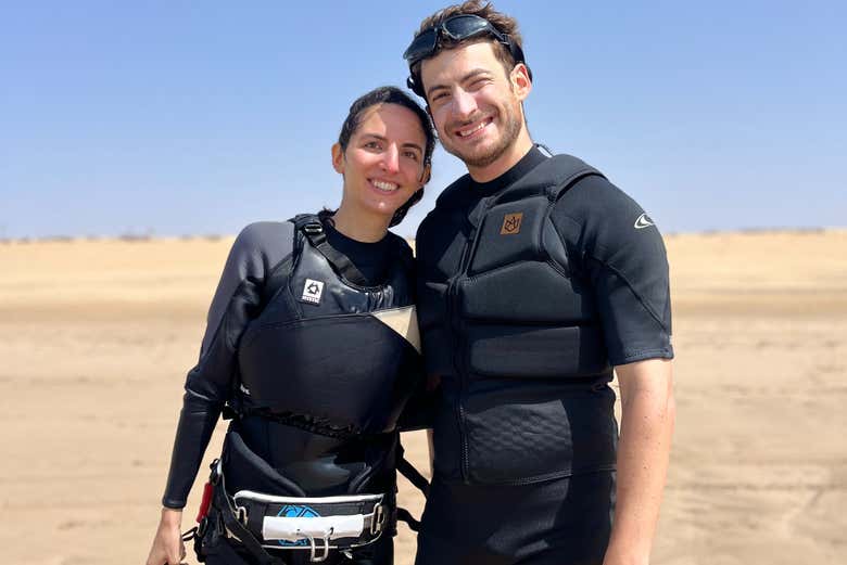 Curso de kitesurf en Esauira