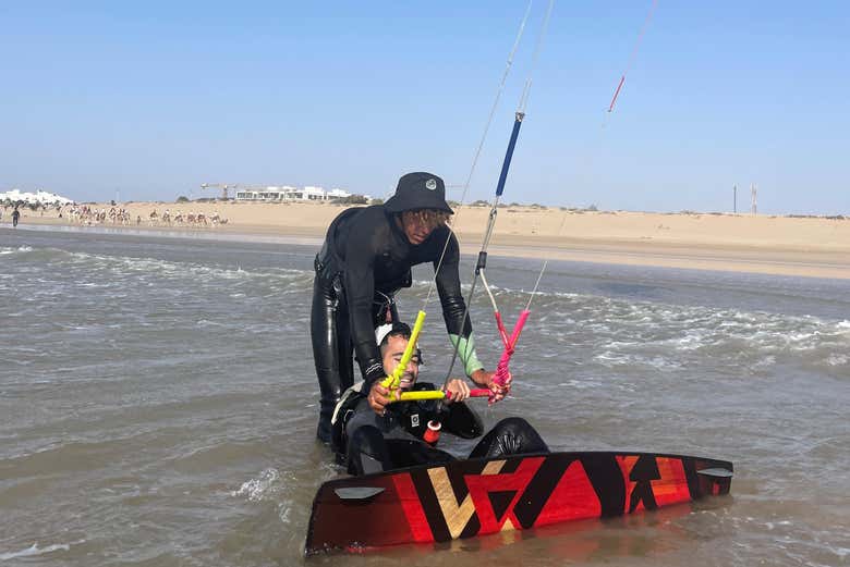 Curso de kitesurf en Esauira