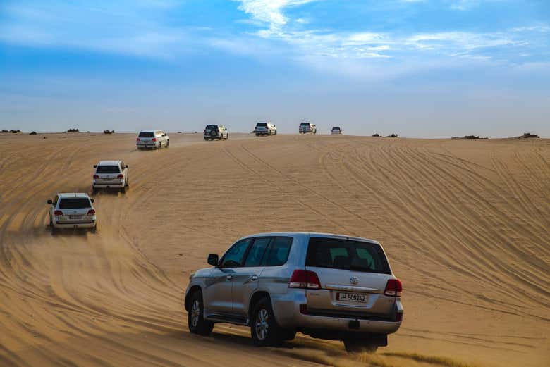 Noche en el desierto de Khor Al Adaid