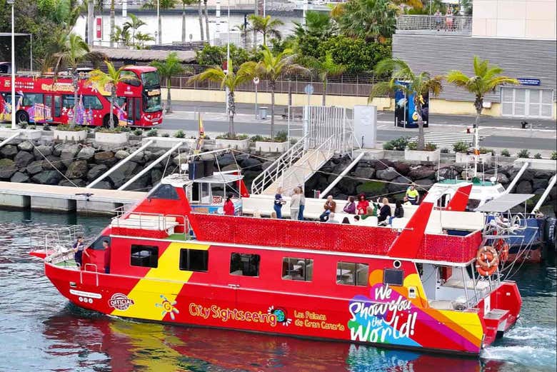 Barco turístico de Las Palmas de Gran Canaria