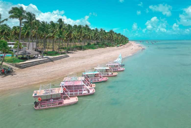 Paseo en barco por la playa del Patacho