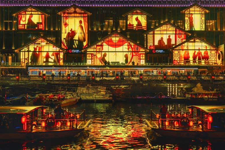 Crucero nocturno por Chengdú