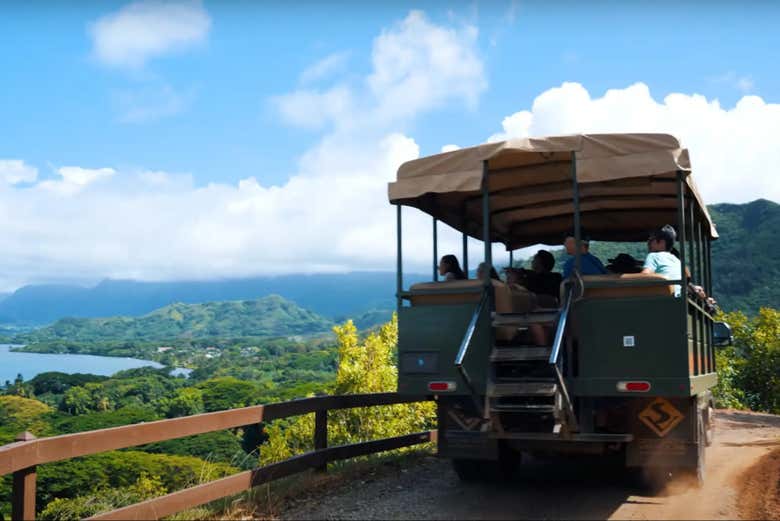 Tour en camión safari por la selva de Hakipu'u