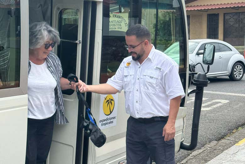 Transporte a La Fortuna