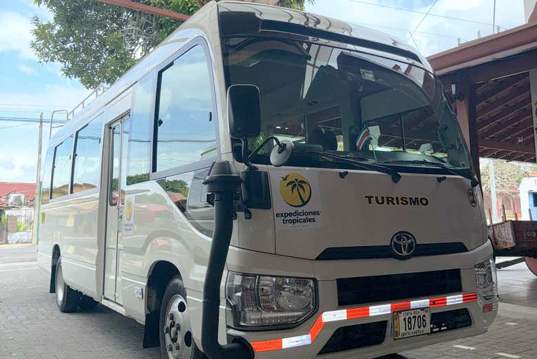 Transporte a La Fortuna