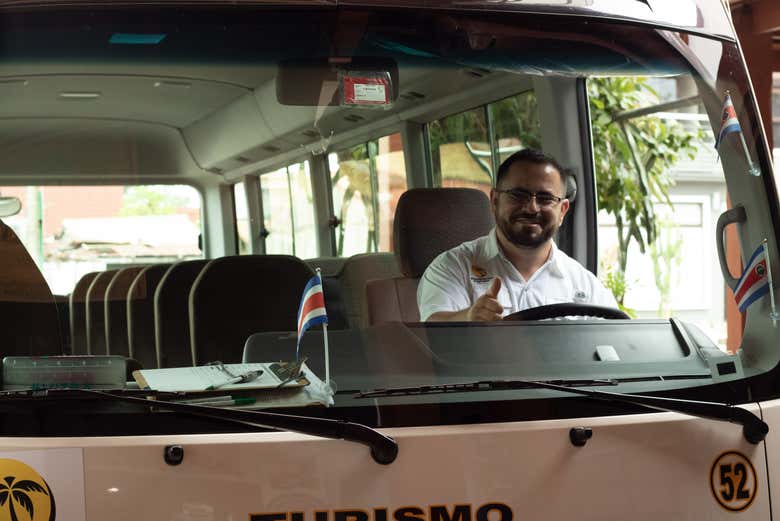 Transporte a La Fortuna