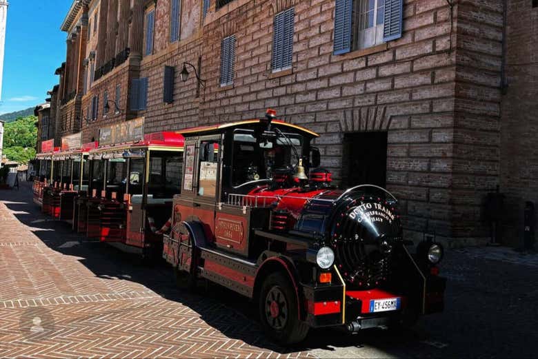 Tren turístico de Gubbio