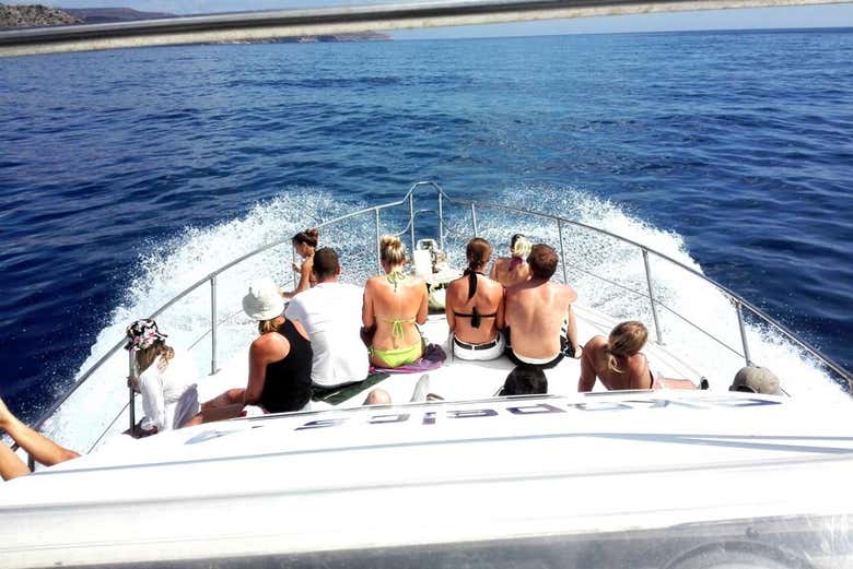 Snorkel en la costa de Canea