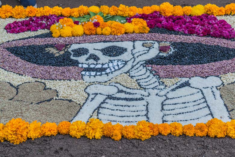Día de Muertos en el Panteón de Nuestra Señora de Guadalupe