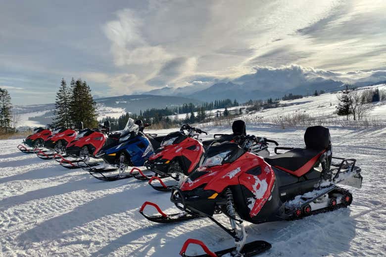 Zakopane y baños termales de Chochołów + Paseo en moto de nieve