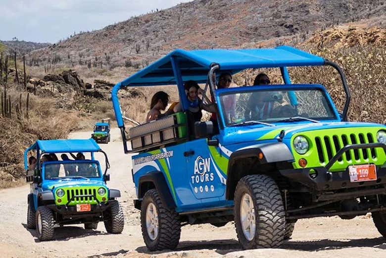 Tour en 4x4 por el Parque Nacional de Arikok