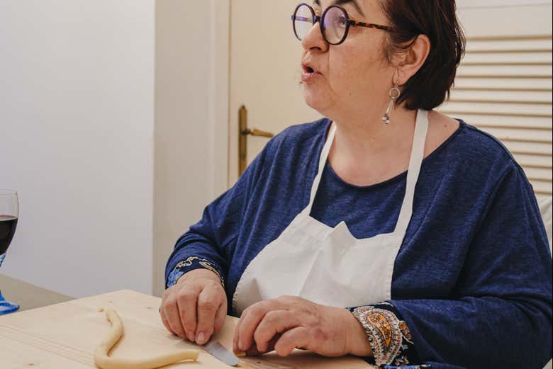Clase de cocina en Polignano a Mare