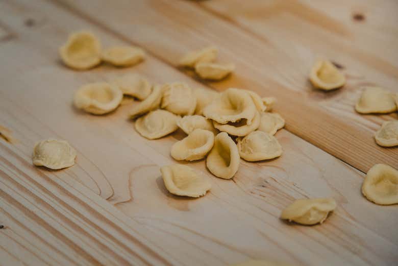 Clase de cocina en Polignano a Mare