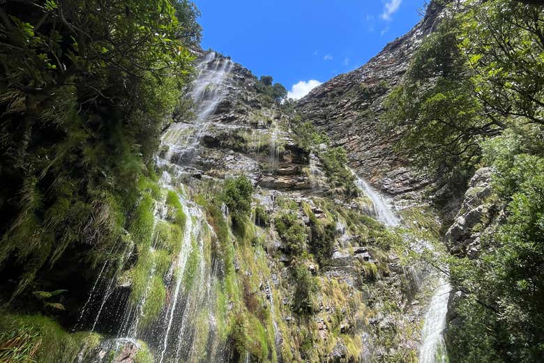 Trekking por Jonkershoek