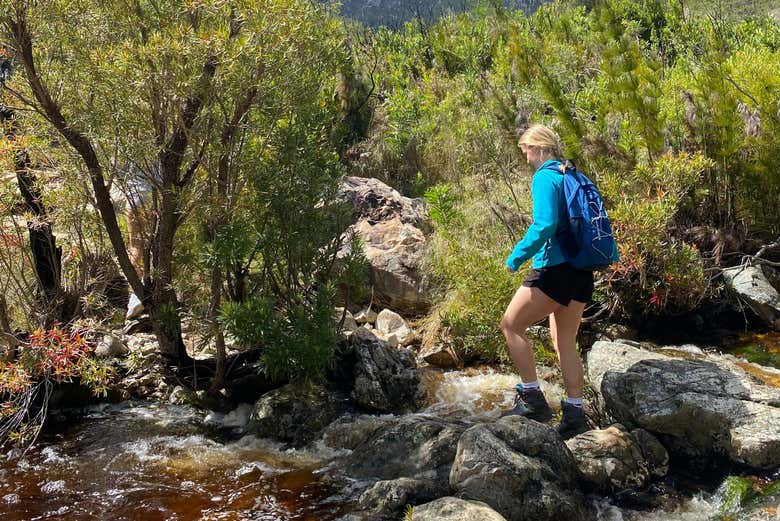 Trekking por Jonkershoek