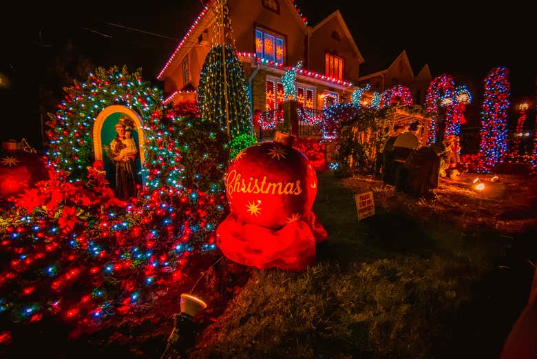 Tour de la Navidad de Dyker Heights