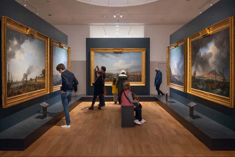 Entrada al Museo Nacional de la Marina de París