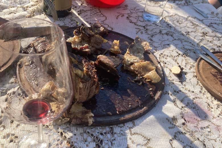 Asado argentino en La Plata