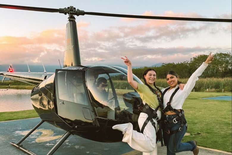 Paseo en helicóptero sin puertas por Río de Janeiro