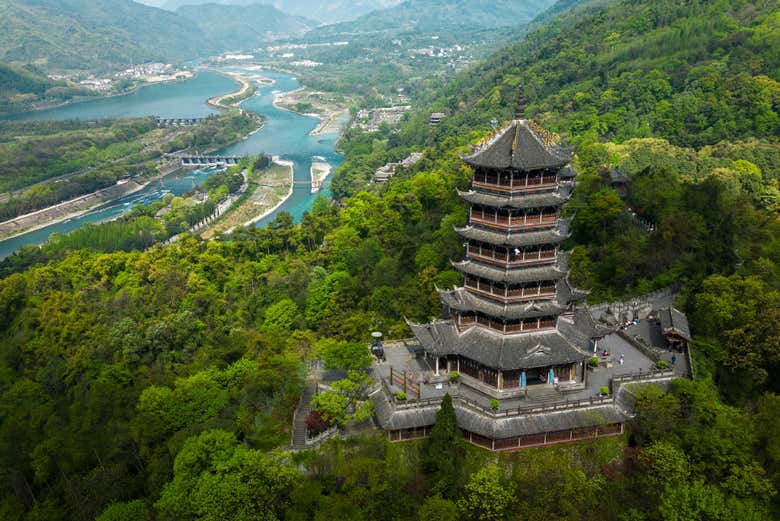 Excursión al monte Qingcheng y Dujiangyan