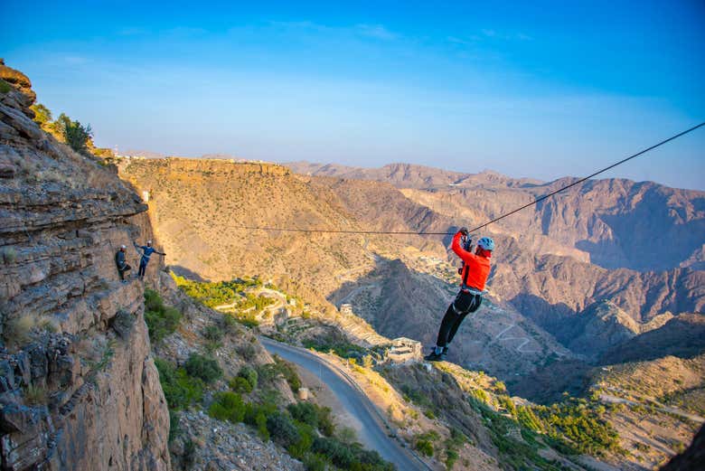 Vía ferrata de Jebel Akhdar