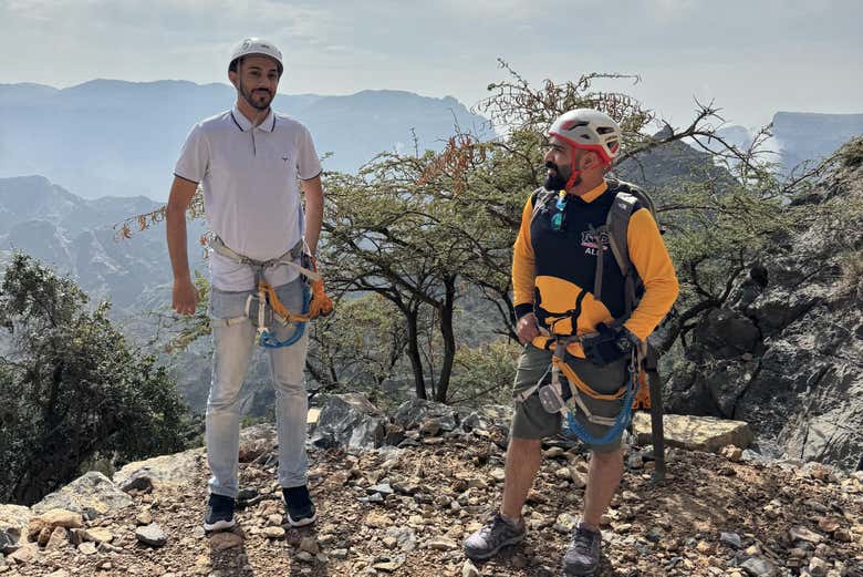 Vía ferrata de Jebel Akhdar