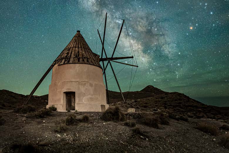 Observación de estrellas en el desierto de Tabernas