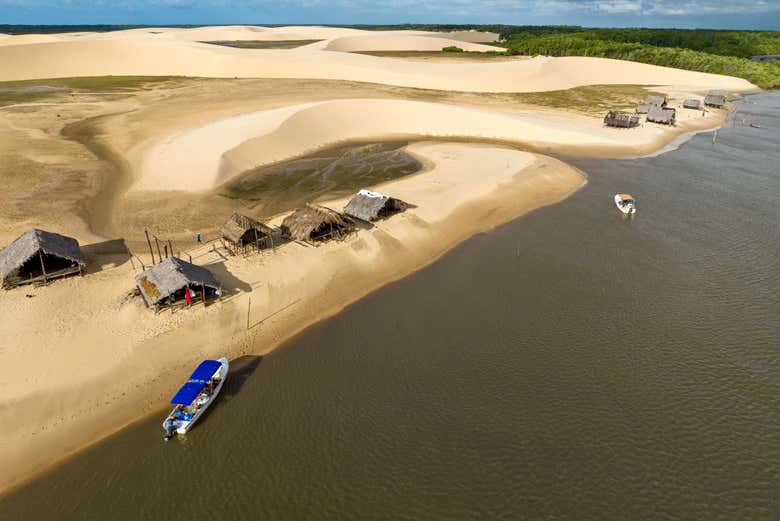 Paseo en catamarán por el delta del Parnaíba