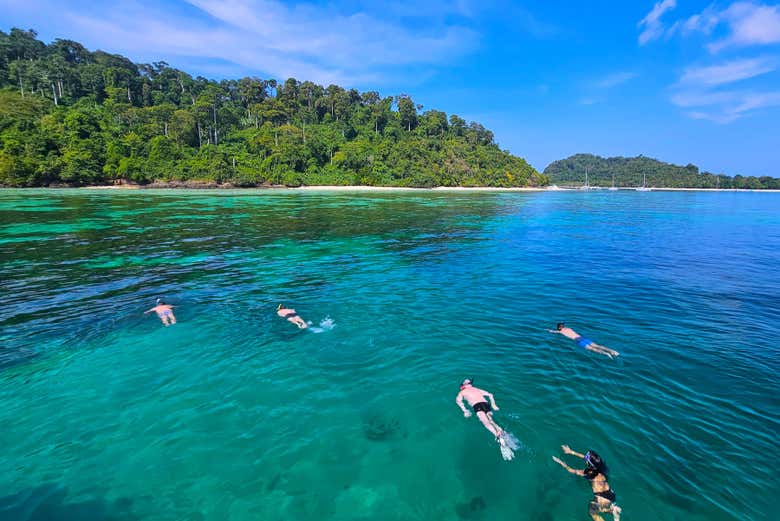 Excursión a las islas Koh Haa y Koh Rok