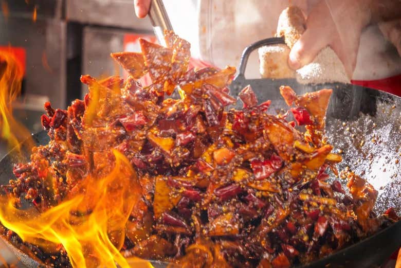 Tour gastronómico privado por Chongqing