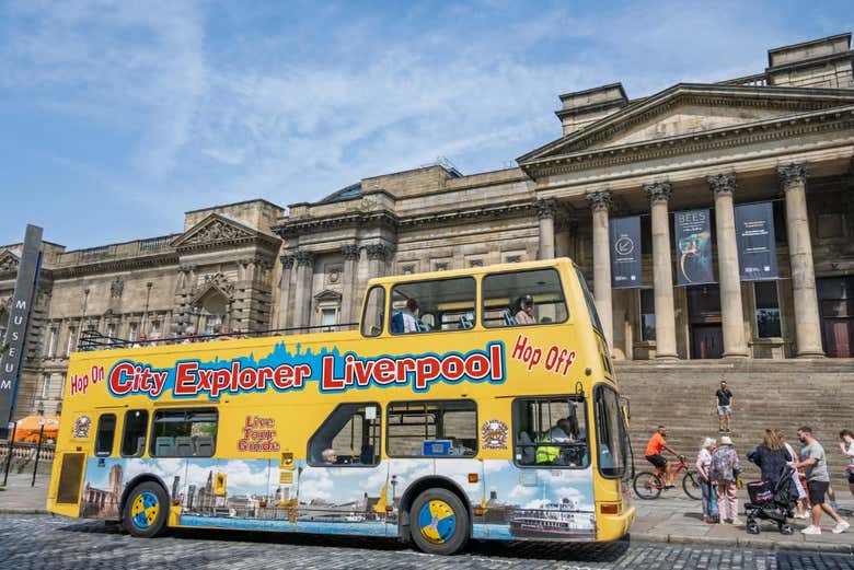 Crucero por el río Mersey + Autobús turístico de Liverpool