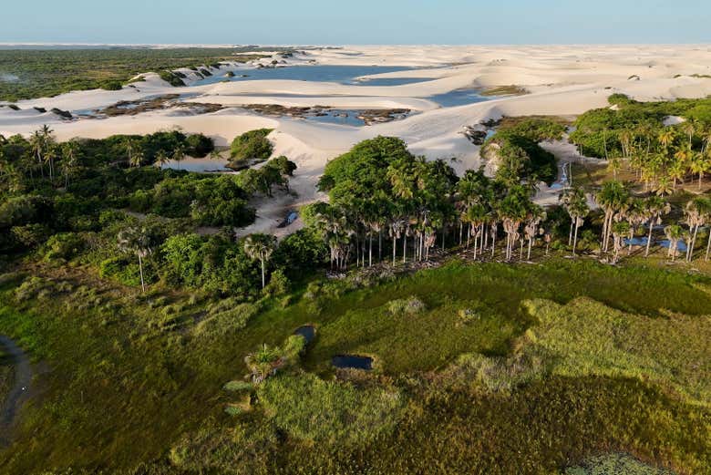 Tour en 4x4 por las lagunas Andorinhas, Gaviota y Serra