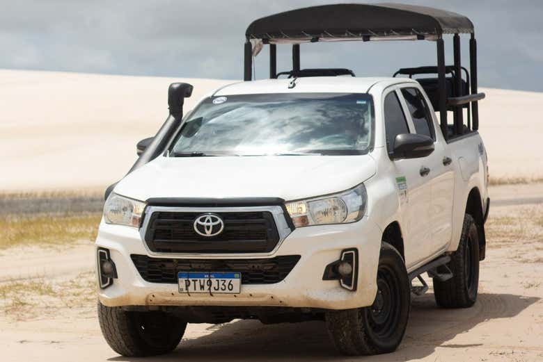 Tour en 4x4 por las lagunas de Ponta do Mangue
