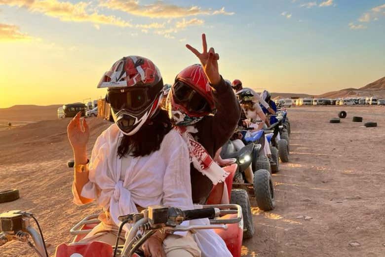 Tour en quad por las colinas de Hammamet