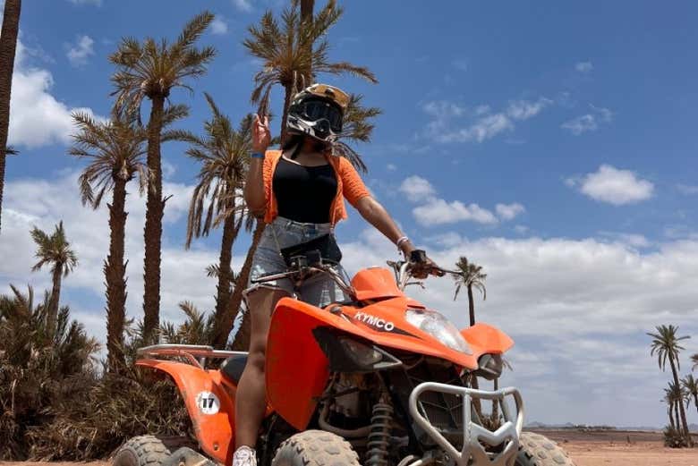Tour en quad por las colinas de Hammamet