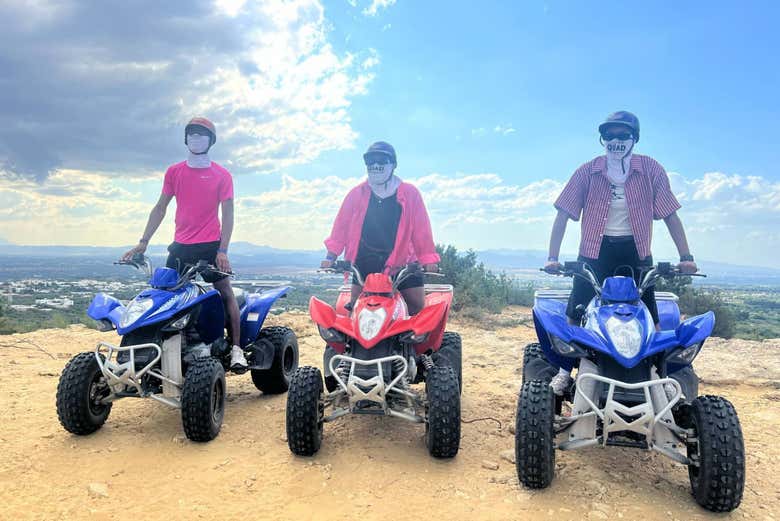 Tour en quad por las colinas de Hammamet