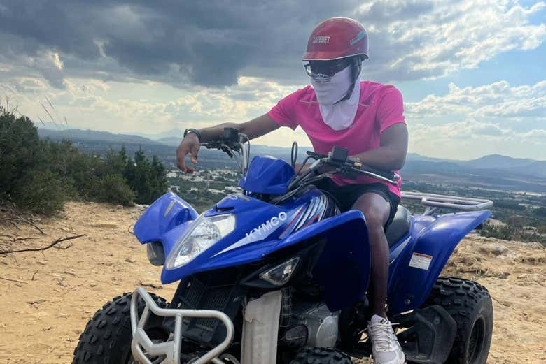 Tour en quad por las colinas de Hammamet