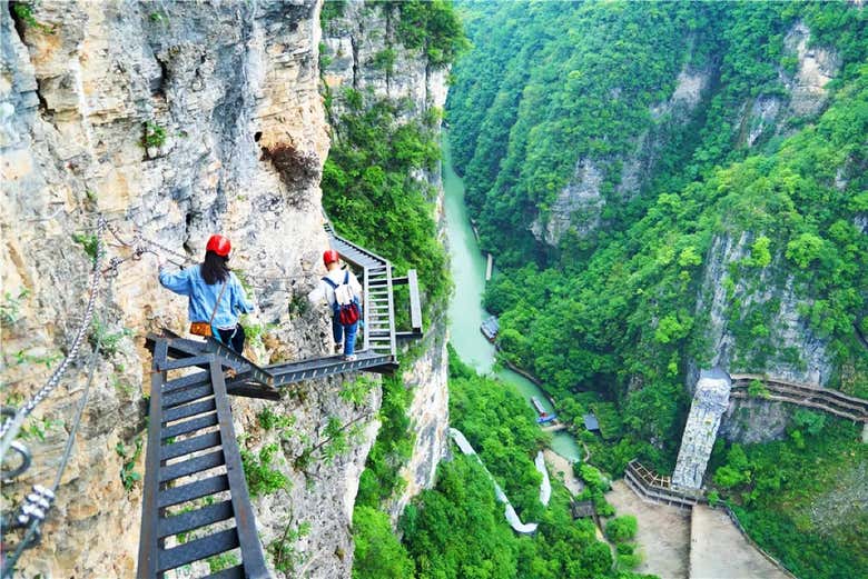 Entradas al Gran Cañón de Zhangjiajie